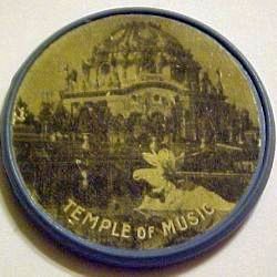 Image of the 1901 Vulcanite encased Temple of Music