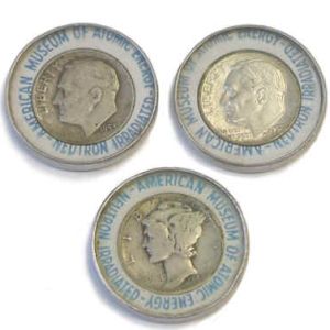 3 Irradiated Dimes