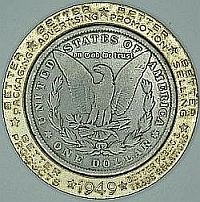 Calvert Whiskey Promotional Silver Dollar